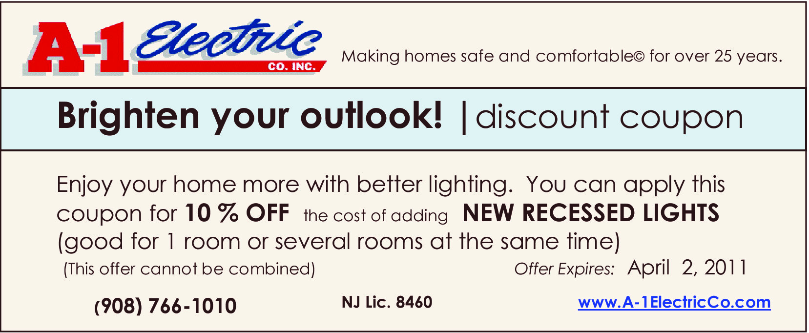Recessed Light Coupon