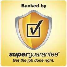 SuperMedia Service Guarantee shield